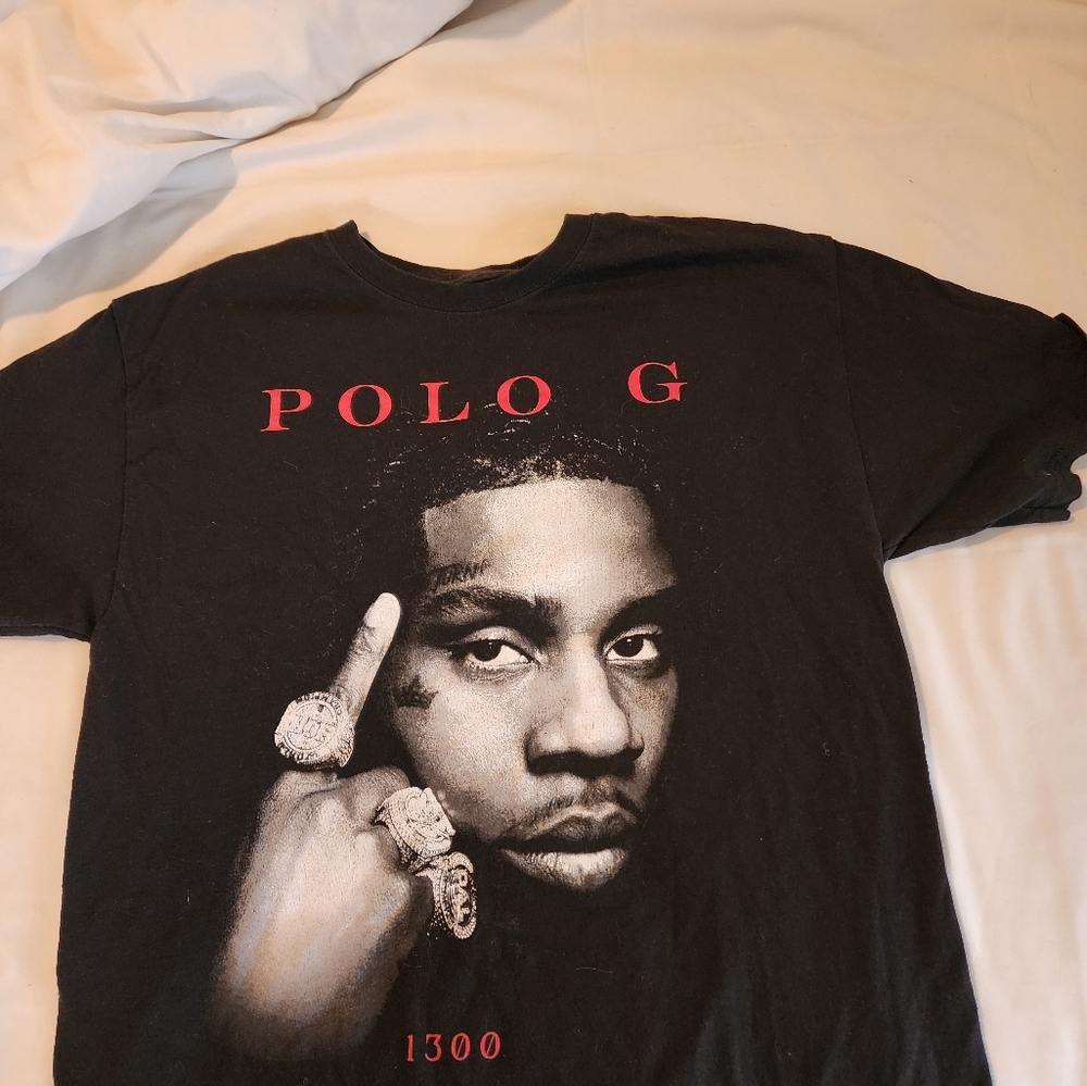 Black Polo G Graphic T-Shirt